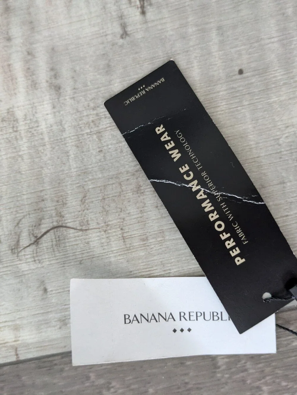 NWT Banana Republic Pants Men 36X34 Black Aiden Hybrid Slim Fit Performance
